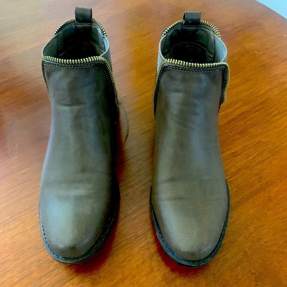 Size 6.5 booties by Bamboo